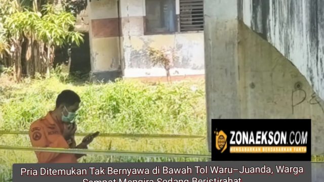 Pria Ditemukan Tak Bernyawa di Bawah Tol Waru–Juanda, Warga Sempat Mengira Sedang Beristirahat